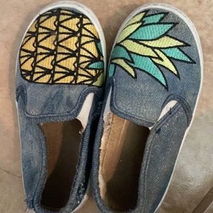 Toddler Girl Pineapple Shoes